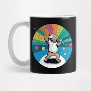 Disco Bear dancing Mug